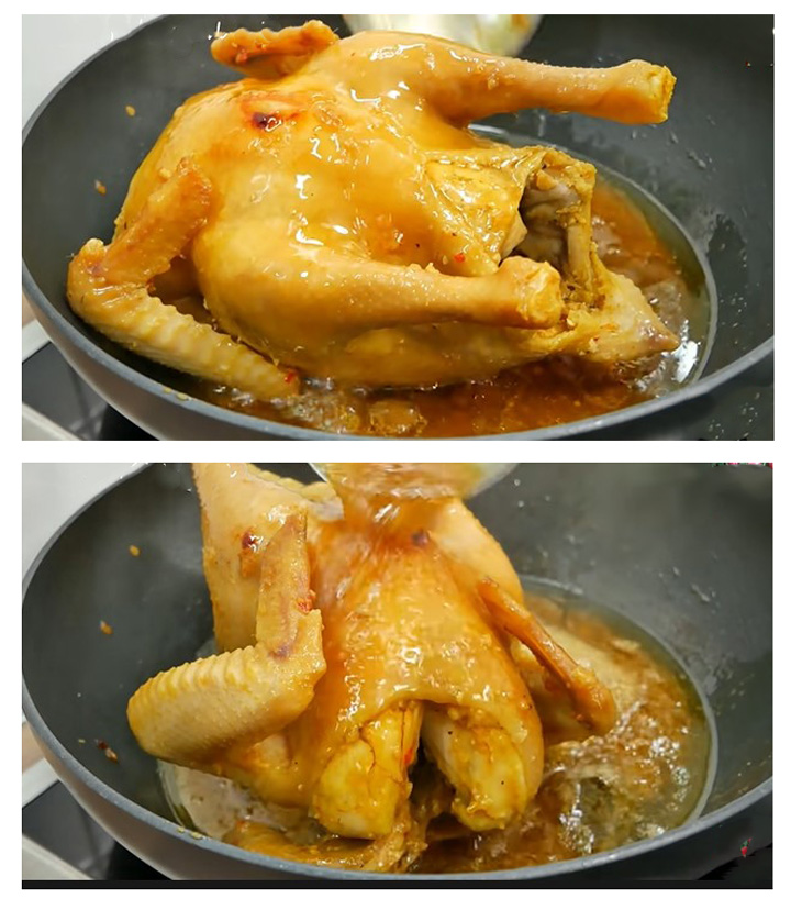 cách làm món gà hấp nước mắm