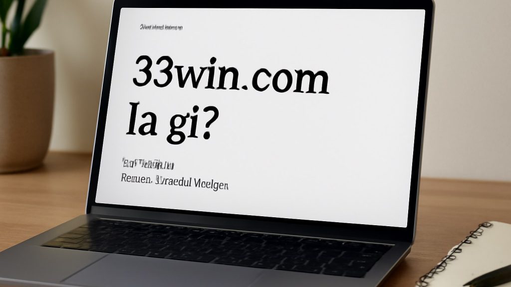33win.com là gì? Minh họa: 33win.com là gì?